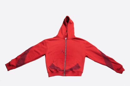 FIRE ZIPPER HOODIE